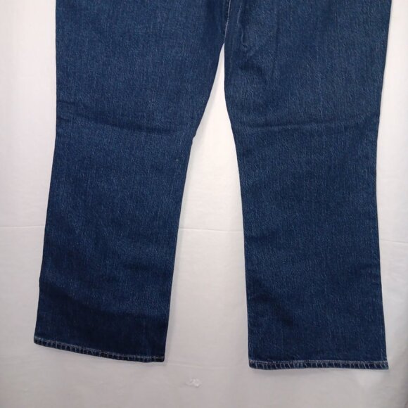 J. CREW BUTTON FLY MID RISE FLARE CROP JEANS - Picture 7 of 11